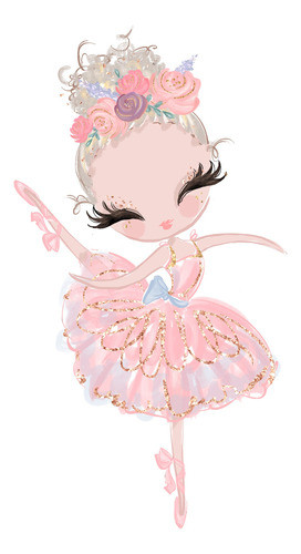 Kit Digital Cliparts + Fondos - Bailarina Colección 02 0