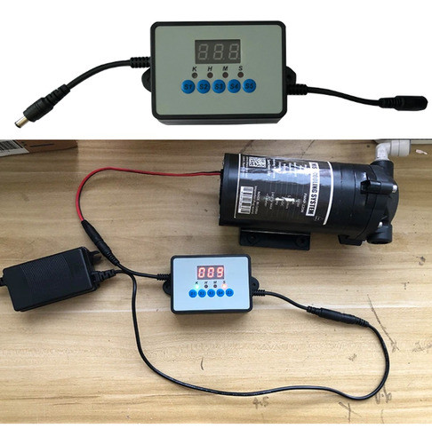 Timer Digital Programable Ciclador Asimétrico Display 12v 1