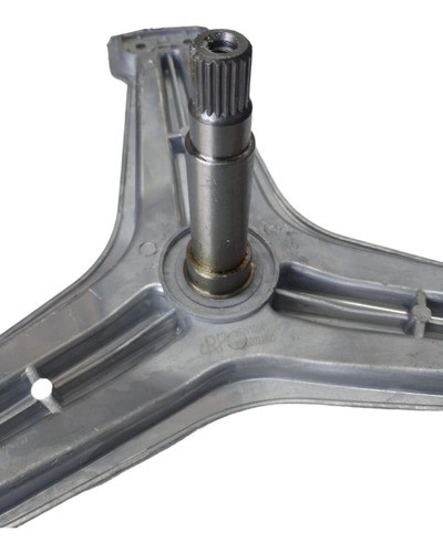 Eje Soporte Tambor Lavarropa LG 20 Kg Punta Estriada 1