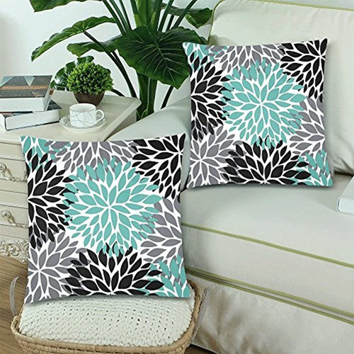 Interesprint Elegante Acuarela Flores Tulipanes Decoración F 1