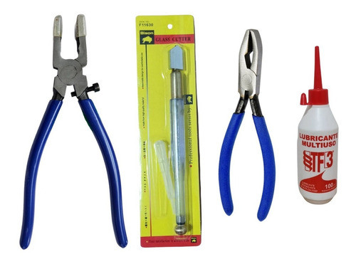 Pack Combo 4 Herramientas Vitro Fusion Mosaiquismo Qep 0