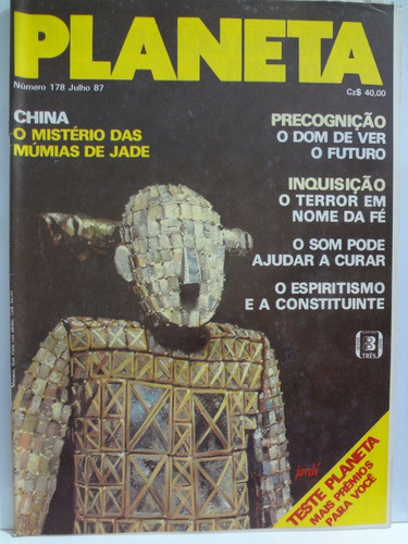 Revista Planeta Nº 178 Mistérios Das Múmias De Jade 0