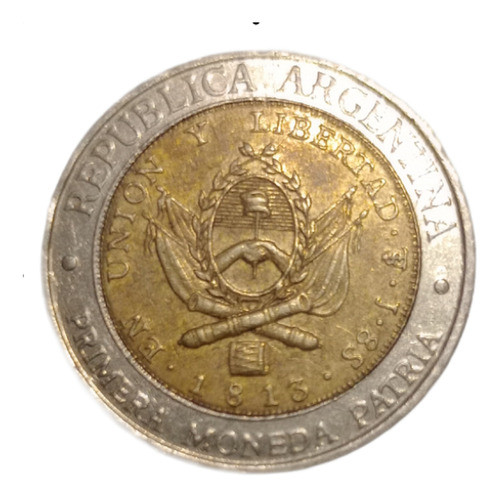Argentina Moneda 1 Peso 1995 Error Provingias-mayo 1