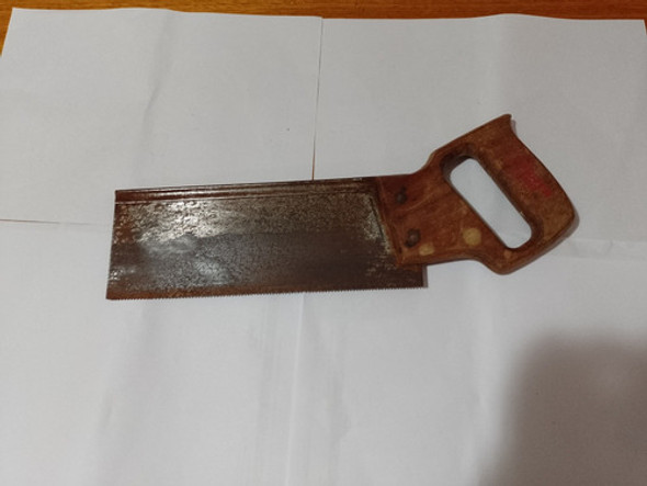 Serrucho Antiguo De Carpintero 0