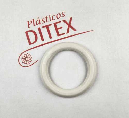 Argolla Plástica De 4cm Atrapasueños X 10 Unidades Blanca 1
