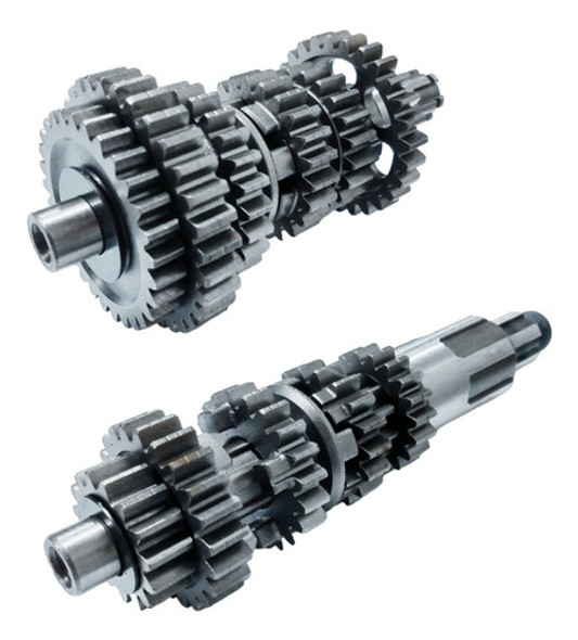 Caja De Cambios Ejes Y Engranajes Motores 200cc Con Rosca 0