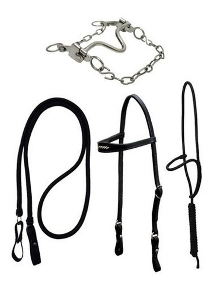 Freio Inox Cabeça De Couro Kit Cabresto Barato Redea Boa 1 Freio Inox Cabeça De Couro Kit Cabresto Barato Redea Boa 1