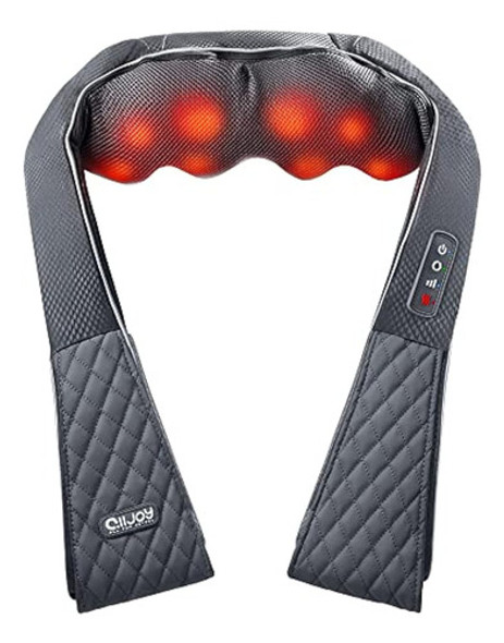 Alljoy Shiatsu Masajeador De Cuello Y Espalda Con 0