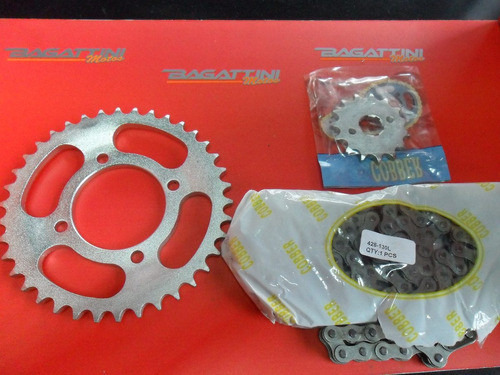 Piñon Corona Cadena Transmision Honda Storm 125 Bagattini Motos 0