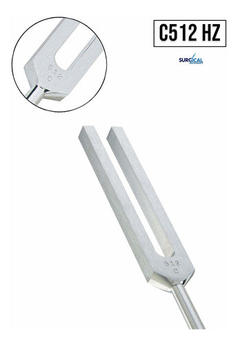 Amt 128 Hz Instrumento De Diapason De Grado Medico Con Pesos 1