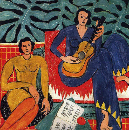 Lamina Fine Art La Musica Henri Matisse 60x60 Myc Arte 1