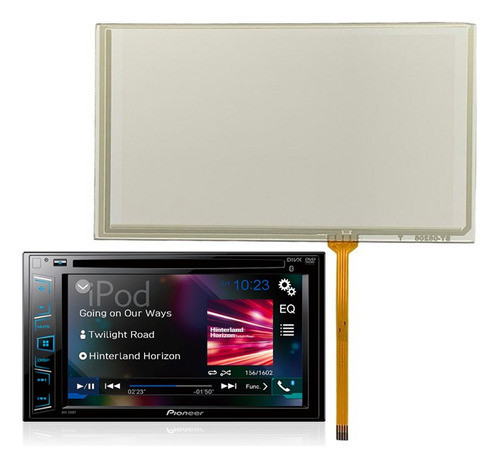Touch Screen 6.2 Polegadas Multimidia Pioneer Avh298bt 0