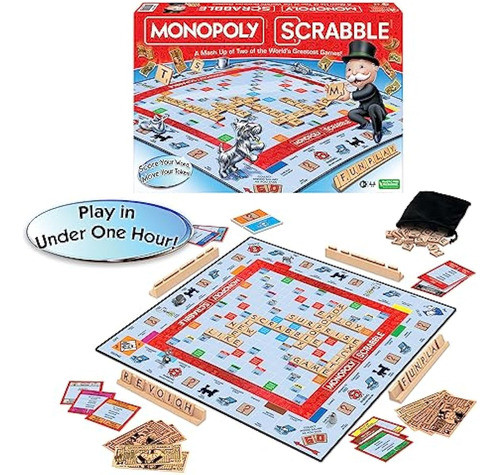 Monopoly Scrabble, 2-4 Jugadores 0