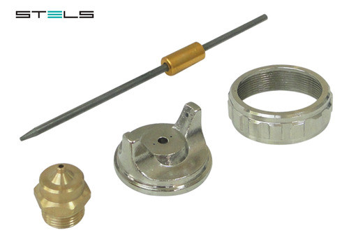 Kit Reparo - Bico, Agulha, Capa Para Pistola De Pintura 1.8 0