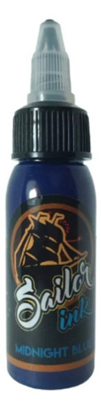 Pigmento Tinta Tattoo Sailor Ink Midnight Blue 1 Oz 0 Pigmento Tinta Tattoo Sailor Ink Midnight Blue 1 Oz 0
