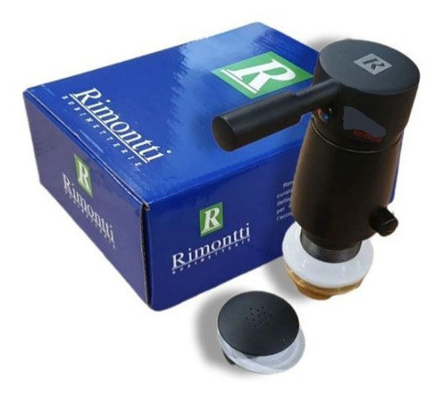 Monocomando Bidet Con Transferencia Negro Palito Rimontti 0