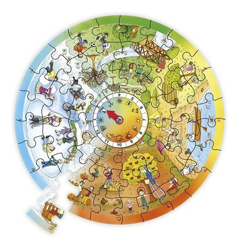 Puzzle Esférico 4 Estaciones - 54 Piezas Ek7015  Impobarato 0