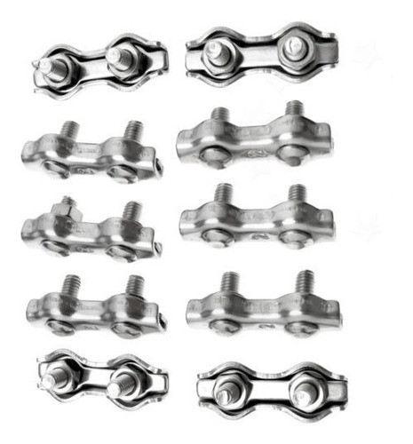 10pcs 2mm M2 304 De Acero Inoxidable Dúplex De 2 Postes De L 0