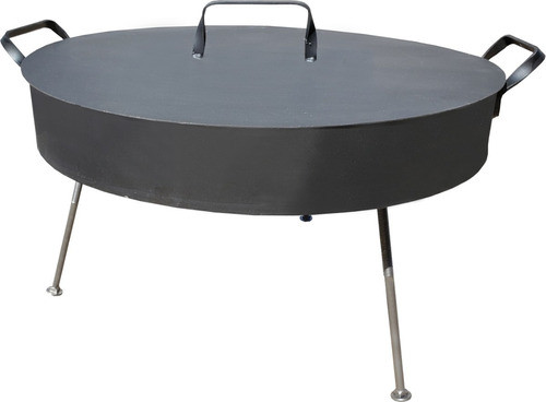 Disco De Arado Patas Desmontables Para Parrilla 35 Cm + Tapa 1