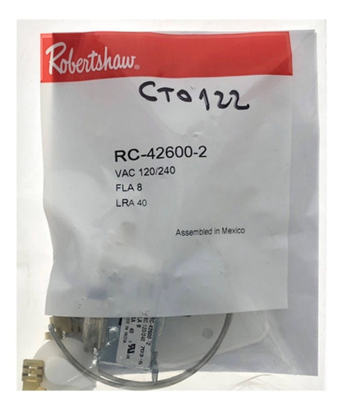 Termostato Para Bebedero Robertshaw Rc42600-2e 1