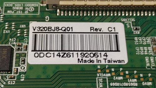 T-com Integrada Display Admiral Ad32e20 V320bj8-q01 Rev. C1 1