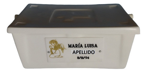 Urna Niño/bebé, Plástico Reforzado, Fibra De Vidrio C/placa 1