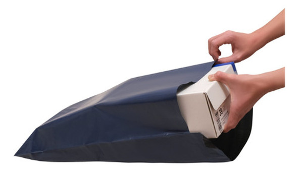 100 Bolsas Ecommerce Tricapa Azul 42x54 Envío Mercado Libre 0