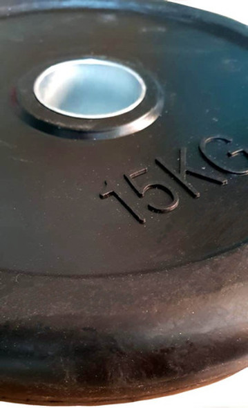 Disco Olímpico Profesional Engomado 15kg C/financiacion 1
