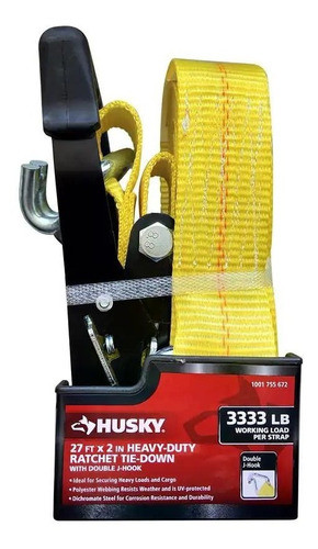 Catraca Cinta De Carga Reforzada Husky Eeuu 9mts. X 5cm. 0
