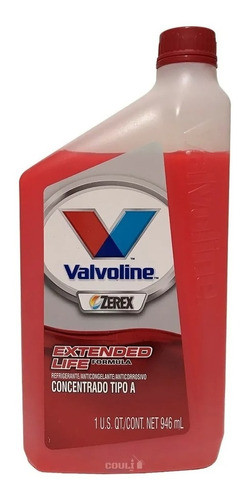 Valvoline Refrigerante / Anticongelante  Zerex Extended Life 0