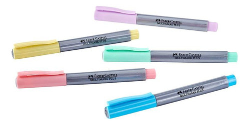 Marcadores Blister Multimark Permanente Pastel Arte 1