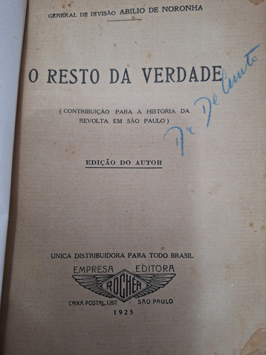 O Resto Da Verdade 1