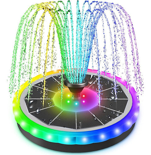 ~? Fuente De Agua Solar Szmp Para Baño De Pájaros, Bomba De 0