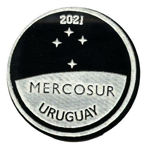 Uruguay Moneda Serie Mercosur Fao 2021 Venado 2 Pesos Unc 1