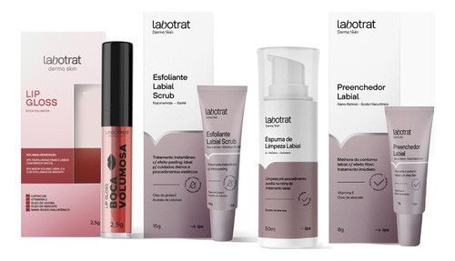 Kit Cuidados Dos Labios Skin Care Labial - Labotrat 0