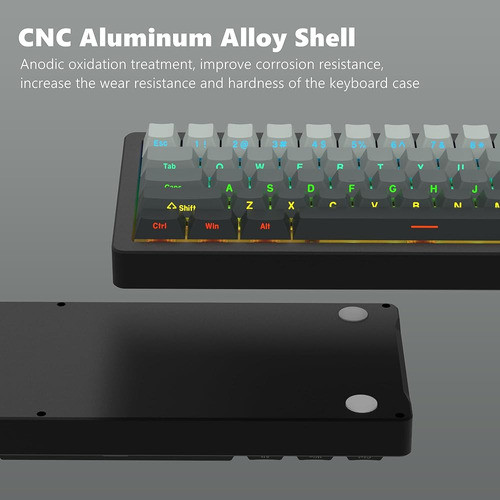 Womier Sk71 75% Teclado Para Juegos Teclado Mecánico Inalámb 1