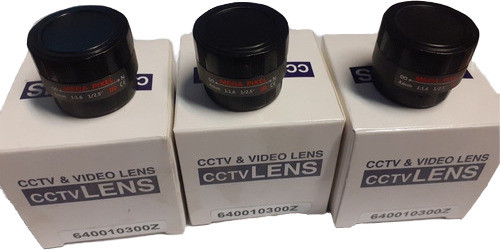 Lote X 3unid Lentes Cctv Iris Fijo 0
