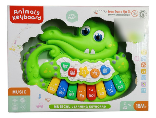 Pianito Juguete Animal Keyboard Ploppy 374182 0