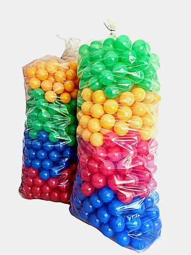 Saco De Bolinhas De Piscina C/ 150 Unid Promoção Coloridas 0