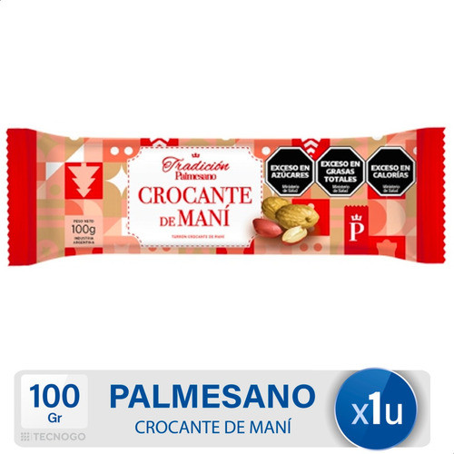 Turron Crocante De Mani Tradicion Palmesano - Mejor Precio 0