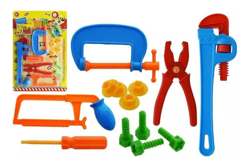 Set De Herramientas De Juguete 13 Piezas Mecanico Taller 0