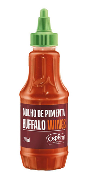 Salsa Buffalo Wings 270ml Cepera Origen Brasil 0