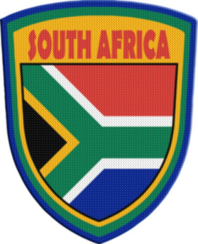 Parche Termoadhesivo Escudo Sudafrica 0