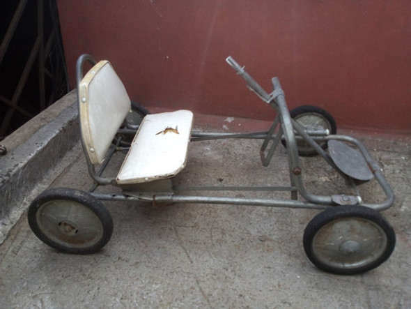 Antiguo Karting A Pedales A Restaurar Ideal Uso O Decoracion 0