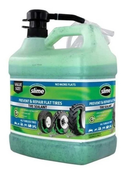 Sellador Para Llantas Sin Camara Slime 1 Galon Moto Auto 1