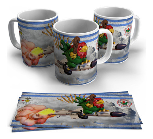 Taza Armada Aerea Argentina Ataque Exocet Malvinas 01 0