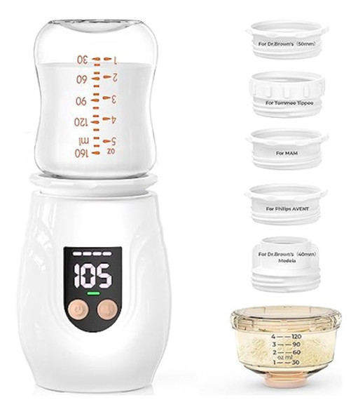 Calentador De Biberones Para Leche Materna Con 5 0