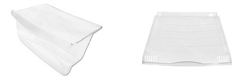 Kit Gaveta Legumes + Tampa Brastemp Bra34dbbna Bra34fbana 0