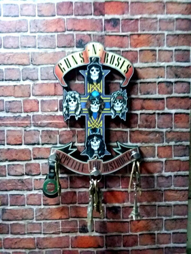 Porta Llaves Guns Logo Apetite For Destruction. 0