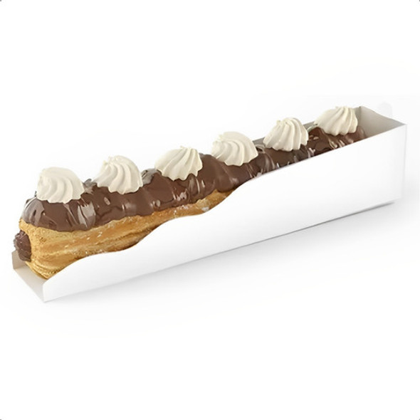 Embalagem Churros Gourmet Ondinha Branco 400 Unidades 0